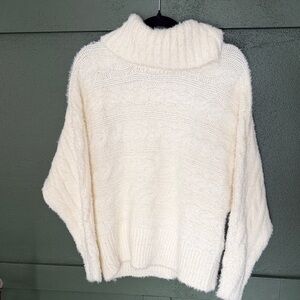 Coco + Carmen Cream Cowl Neck Sweater